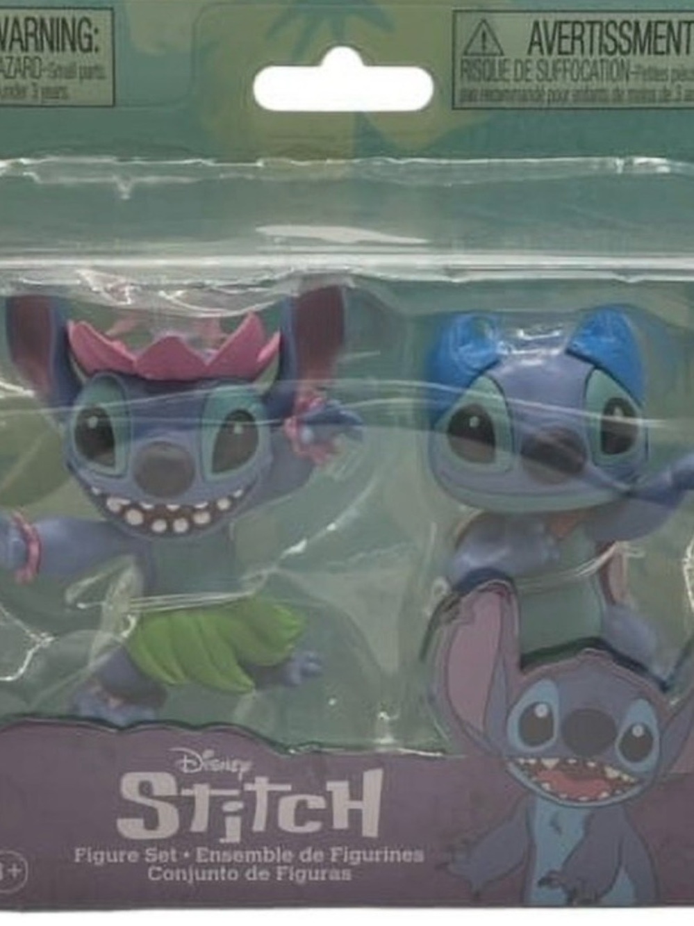 Disney Stitch Figure Duo in Blue and Purple